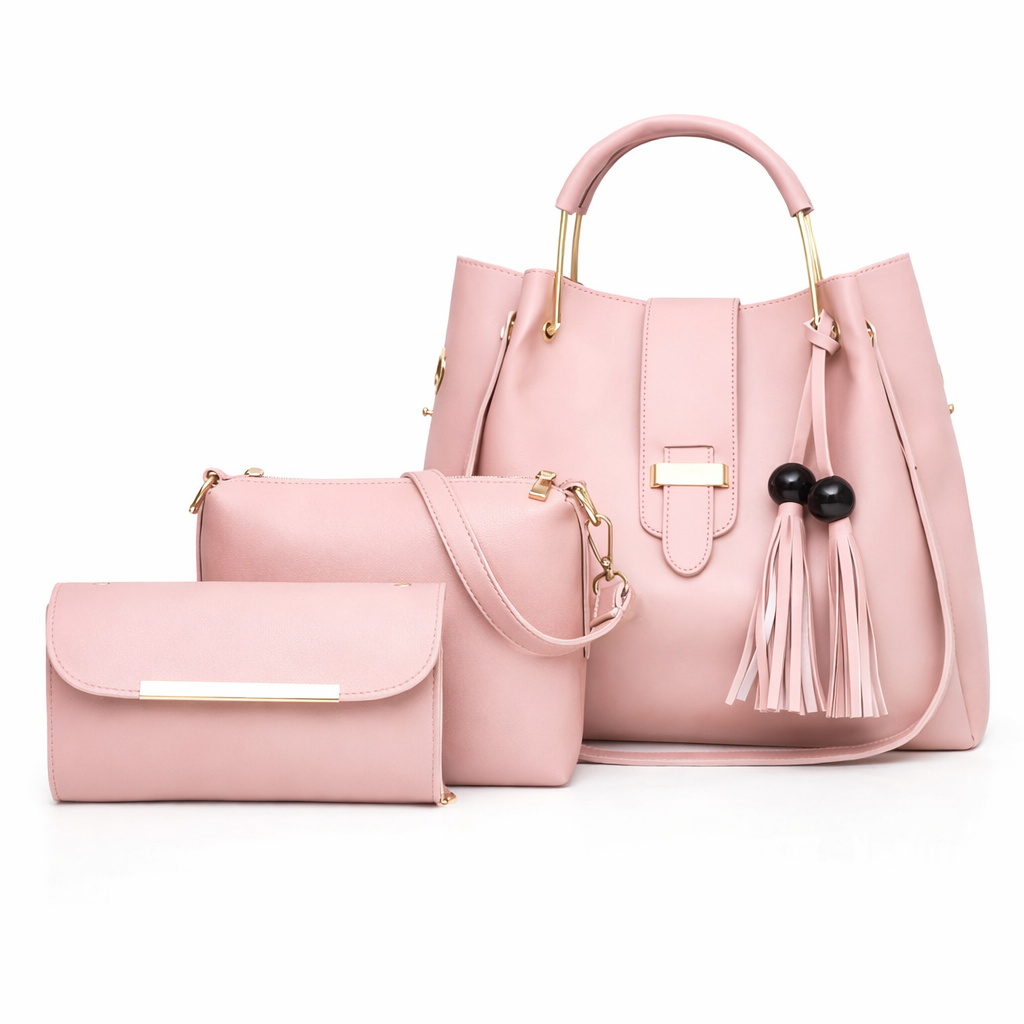 Trio Bag Ash Pink